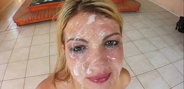  Michaela on Cum For Cover covered in sperm